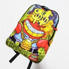 Mochila SPRAYGROUND Bob Esponja The Krusty Krab Bolsa Rara Laptop Tablet USADA comprar usado  Enviando para Brazil