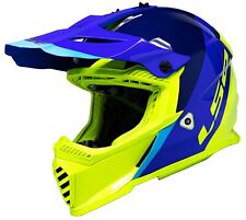 Cascos LS2 Casco Cara Completa de Lanzamiento de Puerta (Azul/HiViz - Grande) segunda mano  Embacar hacia Argentina