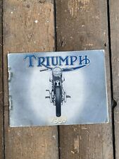 Triumph motorcycle sales for sale  Shipping to Ireland