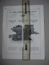 1929 kellenberger grinding for sale  BRIGG