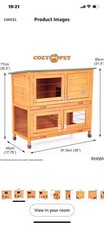 Rabbit hutch for sale  HARROW