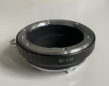 Adapter nikon mount for sale  LONDON