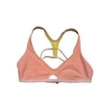 Blusa esportiva Lululemon creme pêssego/amarelo biquíni UPF 50+ 24" peito prancha equilíbrio comprar usado  Enviando para Brazil