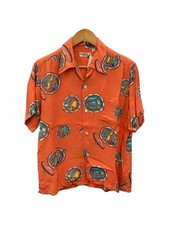 SUN SURF PORT HOLE/Camisa Analoha/M/Rayon/ORN/Padrão All-over/SS35672 Usado, usado comprar usado  Enviando para Brazil