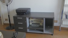 Cassettiera nera per usato  Priolo Gargallo
