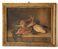 Tableau ancien chromolithograp d'occasion  Essey-lès-Nancy