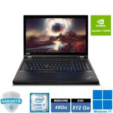 Lenovo thinkpad p53 d'occasion  Avesnes-le-Sec