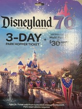 billets disneyland d'occasion  Expédié en Belgium
