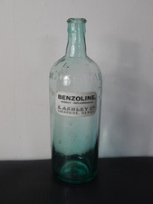 Antique benzolene bottle for sale  HOLT
