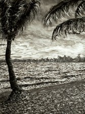 Monochromatic seascape paintin for sale  Loxahatchee