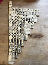 Vintage dominoes bone for sale  OSWESTRY