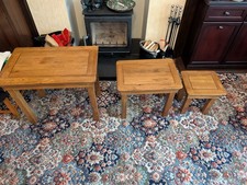 oak nest tables for sale oak nest tables for sale LIVERPOOL
