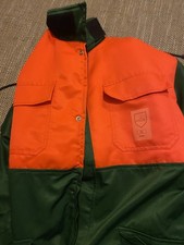Schnittschutzjacke forstjacke  gebraucht kaufen  Egeln