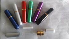 3 conjuntos inalador nasal em branco alumínio aroma roxo azul prata preto vermelho verde comprar usado  Enviando para Brazil