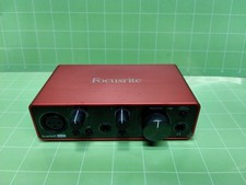 Interface de áudio Focusrite Scarlett Solo 3ª geração 2 canais USB -TESTADO - comprar usado  Enviando para Brazil