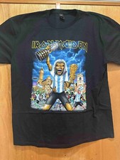 CAMISETA IRON MAIDEN FUTURE PAST ARGENTINA NOVA EM FOLHA PRETA GG evento exclusivo comprar usado  Enviando para Brazil
