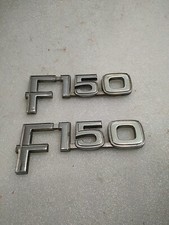 80 81 82 83 84 85 86 FORD F-150 F150 EMBLEMA LATERAL LOGOTIPO EMBLEMA SÍMBOLO PAR FABRICANTE DE EQUIPAMENTO ORIGINAL comprar usado  Enviando para Brazil