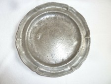 Assiette ancienne étain d'occasion  Le Plessis-Trévise