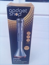 Microfone Bluetooth karaokê e alto-falante gadget loja sincronização com seu dispositivo inteligente comprar usado  Enviando para Brazil