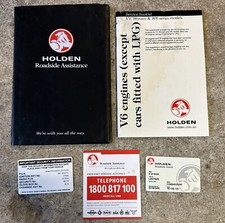 CONJUNTO DE LIVRETO E CARTEIRA DE SERVIÇO DE MOTOR GENUÍNO VY MONARO WK SERIES V6 comprar usado  Enviando para Brazil