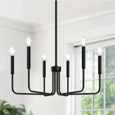 Candelabro preto 6 luzes lustre de fazenda para iluminação de sala de jantar  comprar usado Candelabro preto 6 luzes lustre de fazenda para iluminação de sala de jantar  comprar usado  Enviando para Brazil