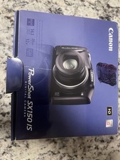 Câmera Digital Canon PowerShot SX150 IS 14.1 MP Lente 12x Larga  comprar usado  Enviando para Brazil