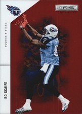 2011 R&S Longevity Ruby Tennessee Titans cartão de futebol #142 Bo Scaife/150 comprar usado  Enviando para Brazil
