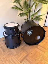 SJC Custom Drums Pathfinder Series pacote com 3 peças - cetim preto comprar usado  Enviando para Brazil