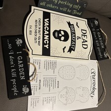 Selection witchy signs for sale  BEXLEYHEATH