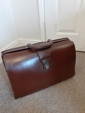 Vintage tan leather for sale  SHEFFIELD