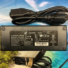 Usado, Adaptador CA Tech genuíno 3 pinos adaptador STD-24050 fonte de alimentação 24V 5A comprar usado  Enviando para Brazil