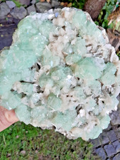 Grüner apophyllit kristalle gebraucht kaufen  Beckum