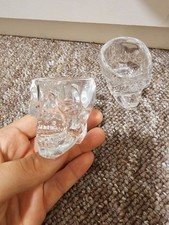 Clear crystal head for sale  CHELTENHAM