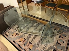 Tavolo ovale cristallo usato Tavolo ovale cristallo usato  Novedrate