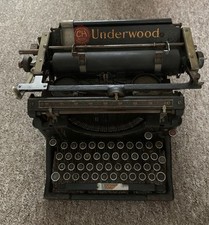 Antique underwood typewriter for sale  RIPLEY
