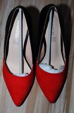 Escarpins rouge noir d'occasion  Geispolsheim