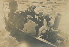 FOTO DE CARTÃO DE CABINE DE BARCO PEQUENO COM MOTOR A VAPOR comprar usado  Enviando para Brazil