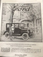 Publicite ancienne automobile d'occasion  Cheval-Blanc