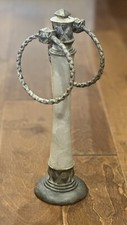 Toalha de tinta Índia árvore/rack/suporte pedra de mármore natural por Brunswick 14” de altura comprar usado  Enviando para Brazil