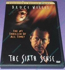 THE SIXTH SENSE DVD - 1999 Drama Thriller Classic Bruce Willis Ghosts Horror  comprar usado  Enviando para Brazil