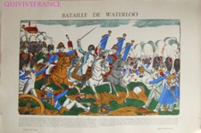 Bataille waterloo image d'occasion  Le Beausset