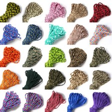 Cordão paraquedas 50-100 pés 550 Paracord Mil Spec tipo III 7 fios núcleo comprar usado  Enviando para Brazil