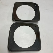 1967 1968 CONJUNTO DE MOLDURAS DE FAROL CHEVY TRUCK FABRICANTE DE EQUIPAMENTO ORIGINAL LH RH GMC comprar usado  Enviando para Brazil
