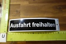 Alter aufkleber beschriftung gebraucht kaufen  Kupferberg