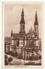 Warschau, Warszawa , Kirche, Kosciol Zbawiciela, alte AK ungelaufen na sprzedaż  Wysyłka do Poland