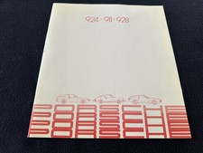 1982 porsche catalog for sale  La Jolla