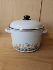 Emaille kochtopf topf gebraucht kaufen  Schwerin-Umland VIII