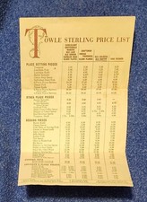 1950s towle sterling for sale  Gastonia