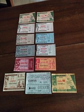 Lotto biglietti stadio usato  Livorno
