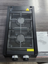 Cooktop Greystone RV gás queimador duplo com tampa de vidro temperado articulada comprar usado  Enviando para Brazil